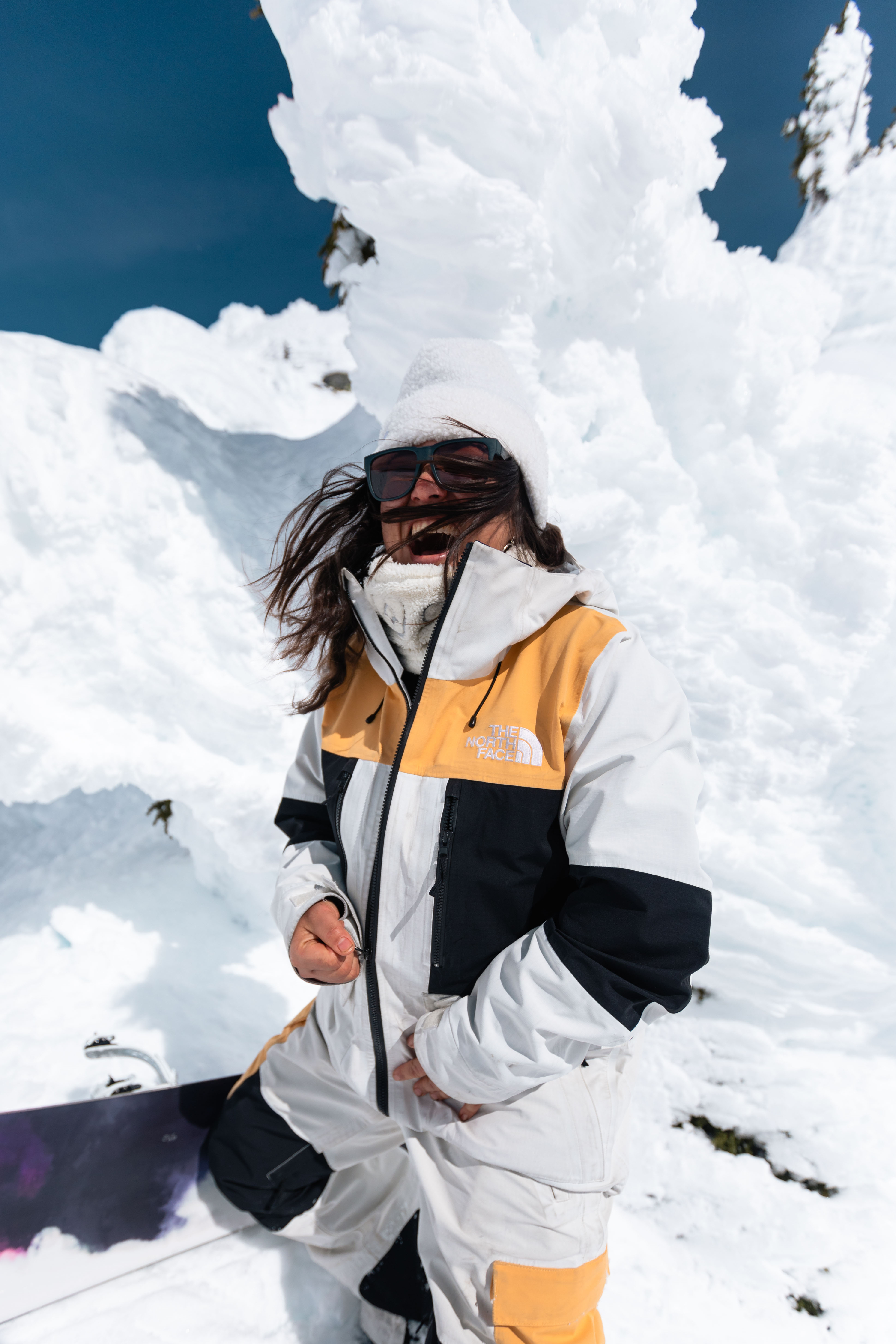 Chamarras north face para nieve new arrivals